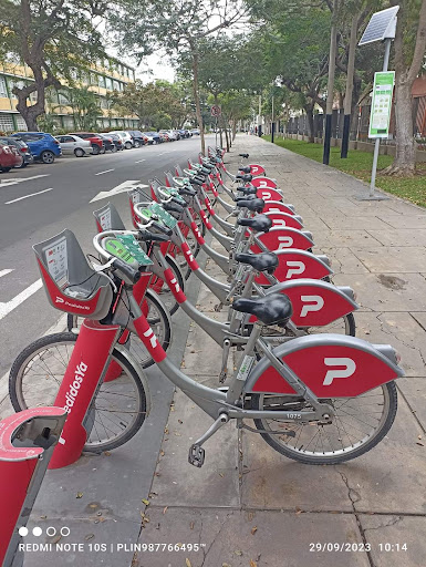 Citybike Lima Miraflores parque Reducto